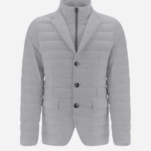 Blazer In Nuage Con Dettagli Monogram>Herno Clearance