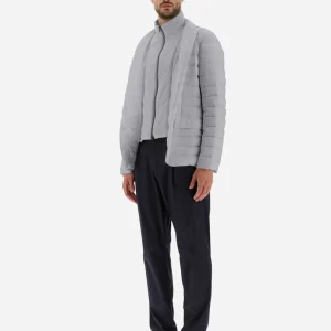 Blazer In Nuage Con Dettagli Monogram>Herno Clearance