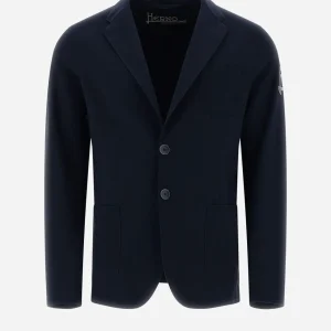 Blazer In Scuba Leggero Non Lavato>Herno Cheap