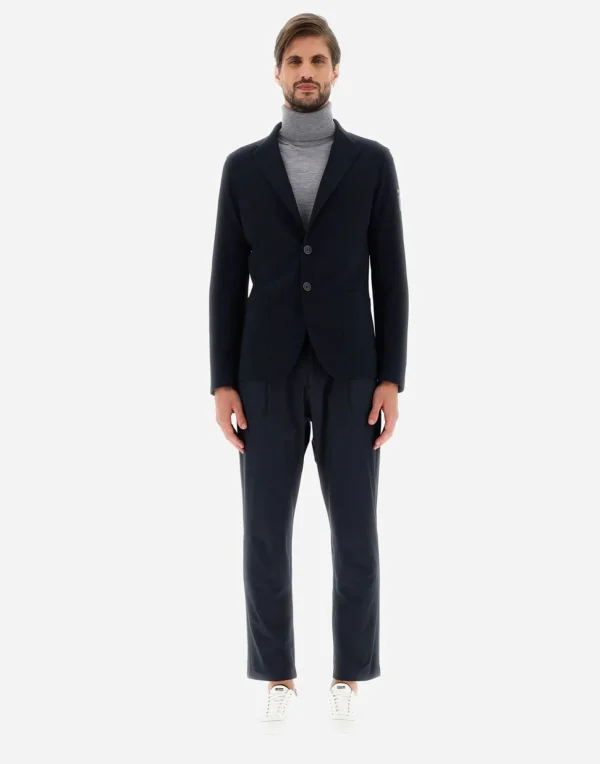 Blazer In Scuba Leggero Non Lavato>Herno Cheap