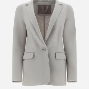 Blazer Resort In Light Boiled Wool>Herno Store