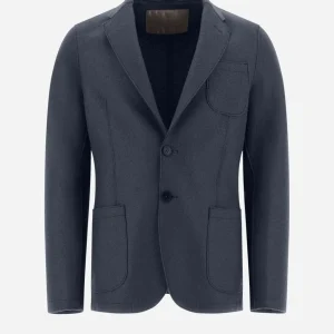 Blazer Resort In Light Boiled Wool>Herno Outlet