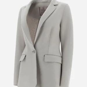 Blazer Resort In Light Boiled Wool>Herno Store