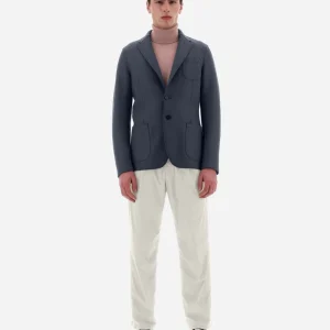 Blazer Resort In Light Boiled Wool>Herno Outlet