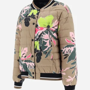 Bomber In Beta Flowers Reversibile A Nylon Ultralight E Nuage>Herno Store