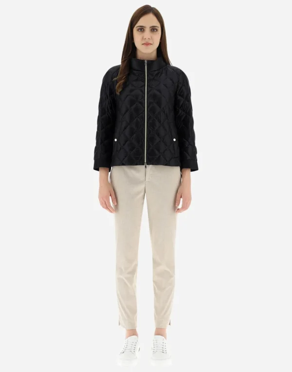Bomber In Nylon Ultralight A Rombi>Herno Best Sale