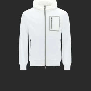 Bomber Laminar Cotton Sweater>Herno Cheap