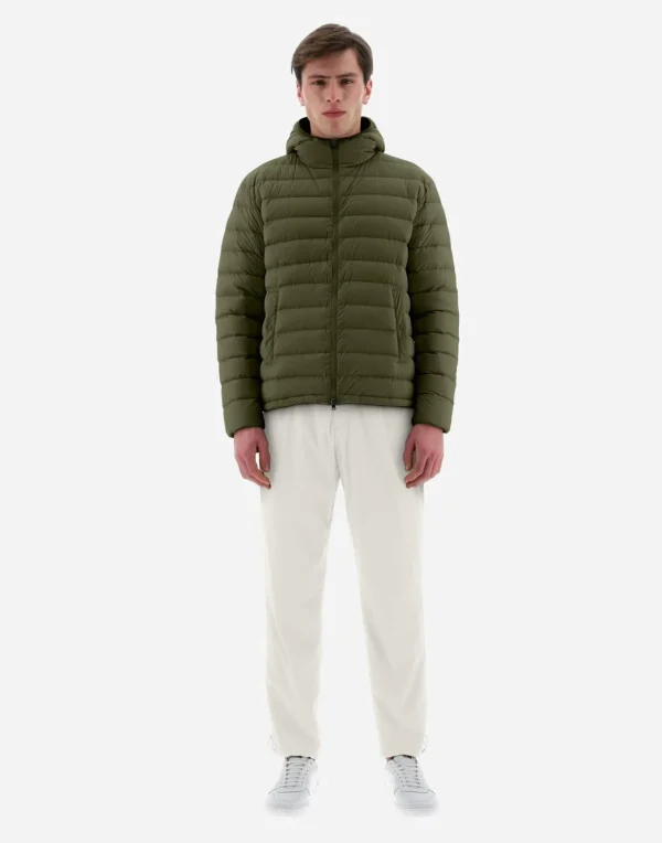 Bomber Resort In Light Nylon Stretch>Herno Flash Sale