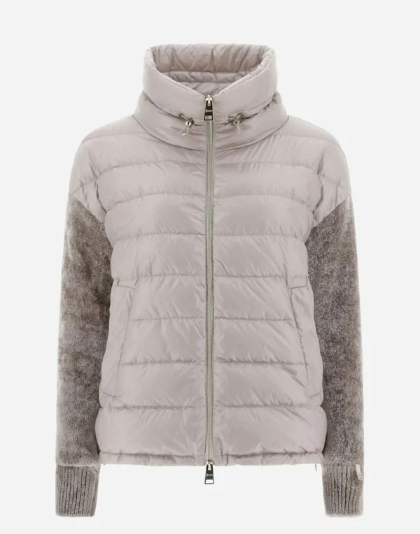 Bomber Resort In Nylon Ultralight E Chenille Knit>Herno Discount