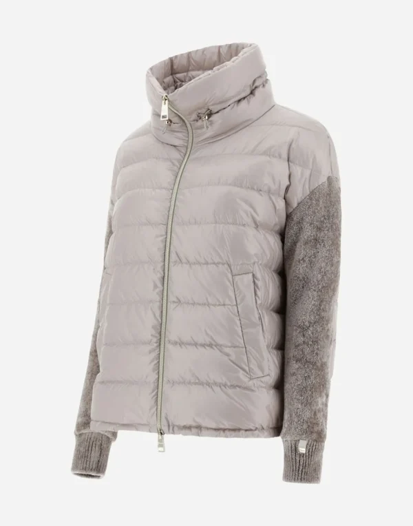 Bomber Resort In Nylon Ultralight E Chenille Knit>Herno Discount