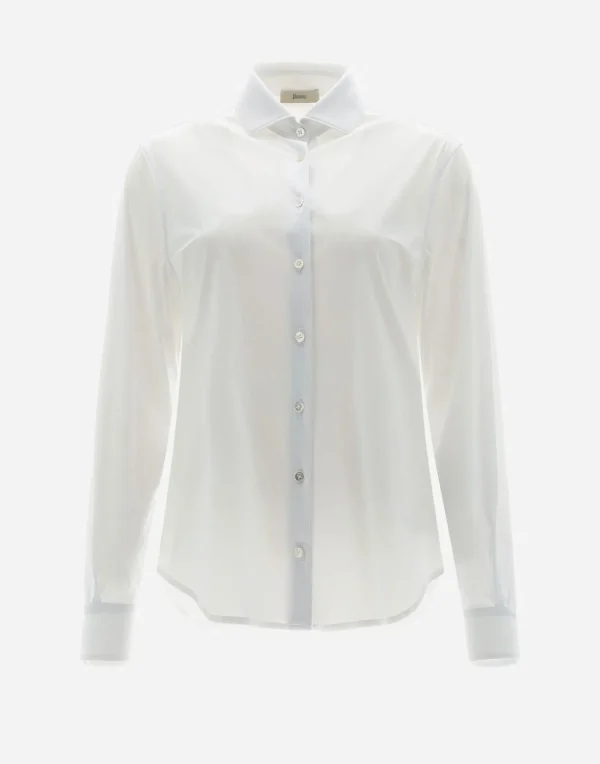 Camicia Da Donna In Spring Ultralight Scuba>Herno Discount