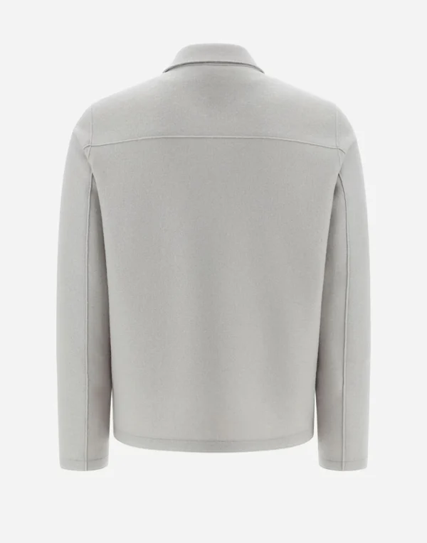 Camicia Resort In Light Boiled Wool>Herno Store