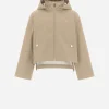 Cappa In Delon Con Dettagli Monogram>Herno Hot