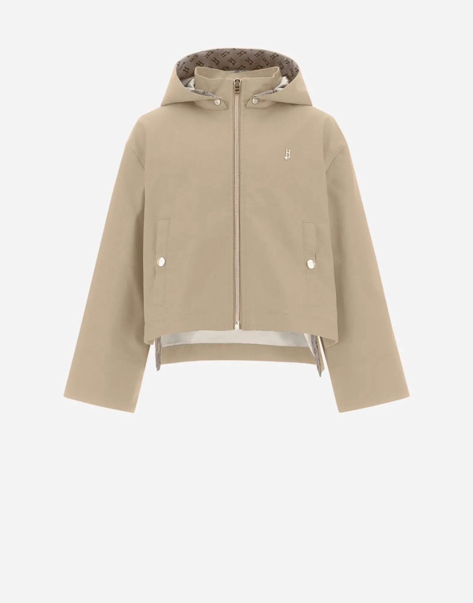 cappa_in_delon_con_dettag_0.webp Cappa In Delon Con Dettagli Monogram>Herno Hot