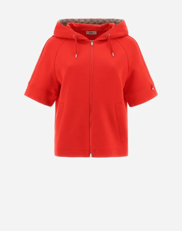 Cappa In Double Sweater E Monogram>Herno Cheap