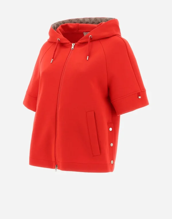Cappa In Double Sweater E Monogram>Herno Cheap