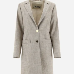 Cappotto In Luxury Twill>Herno Outlet