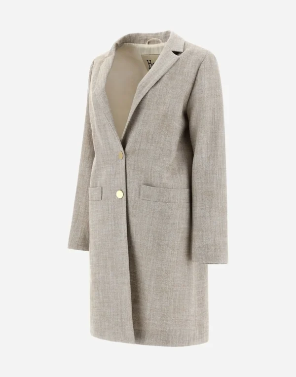 Cappotto In Luxury Twill>Herno Outlet