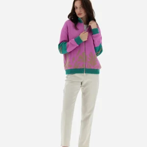 Cardigan In Cashmere Flora>Herno Cheap