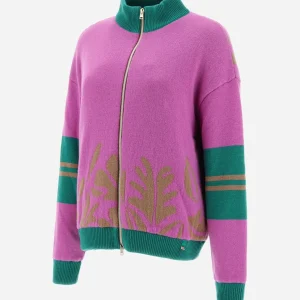 Cardigan In Cashmere Flora>Herno Cheap