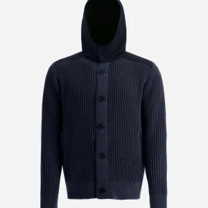 Cardigan In Zig Zag Stitch E Plaster>Herno Discount