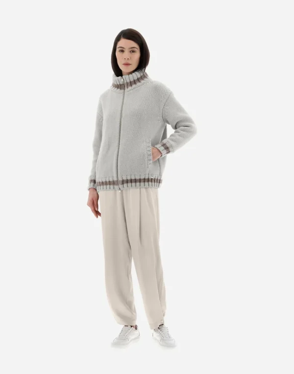 Cardigan Resort In Infinity E Chenille Knit>Herno Best Sale