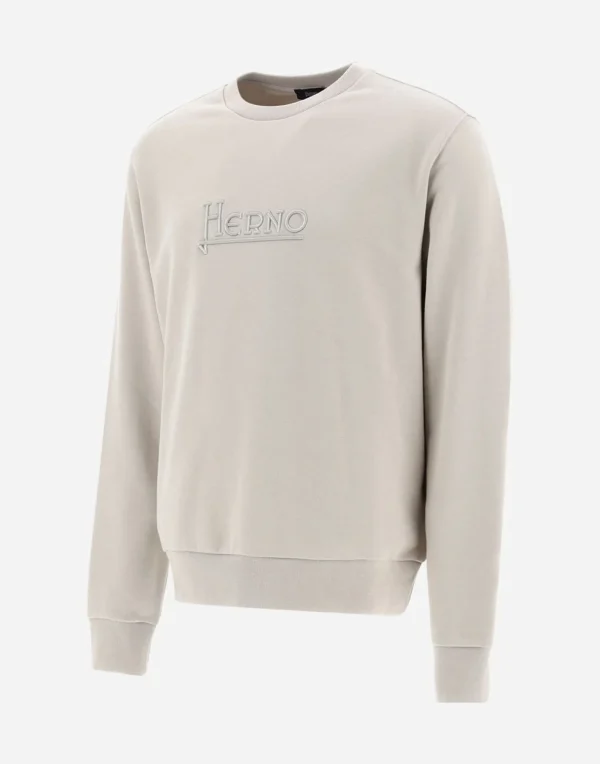 Felpa In Cotton Sweater>Herno Store