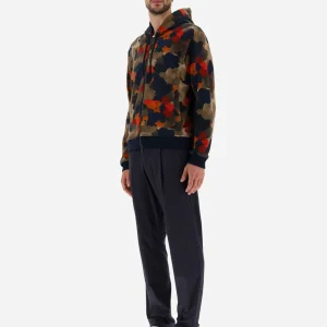 Felpa In Spring Camo Sweater>Herno Cheap