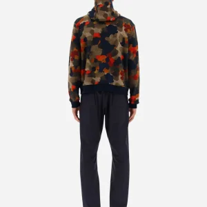 Felpa In Spring Camo Sweater>Herno Cheap