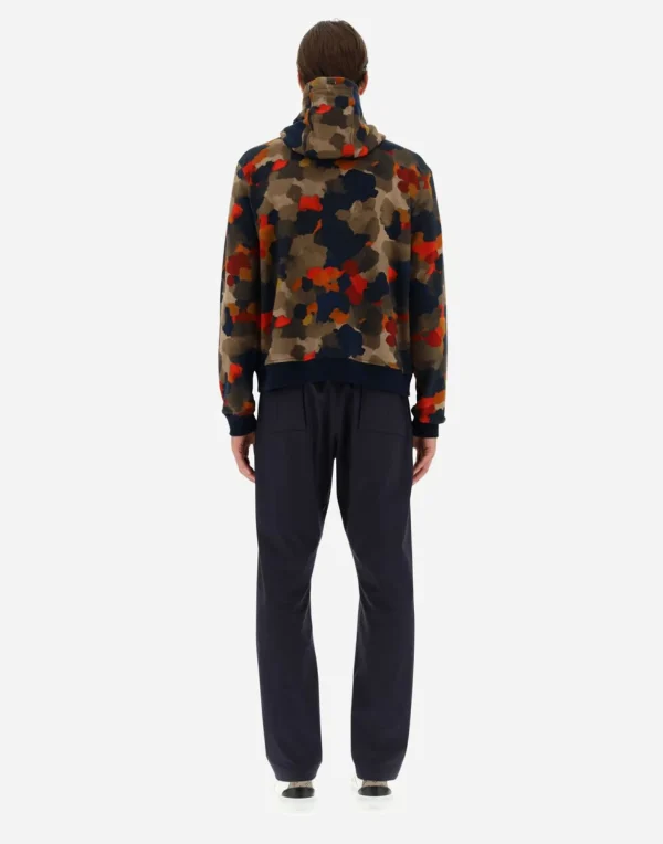 Felpa In Spring Camo Sweater>Herno Cheap