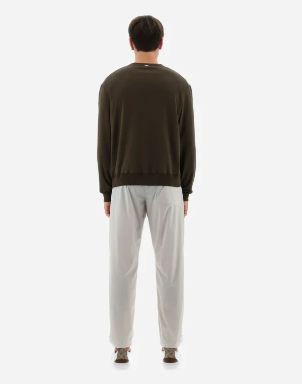 Felpa Resort In Basic Cotton>Herno New