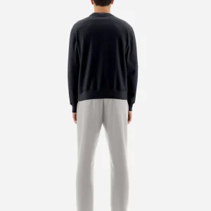 Felpa Resort In Boiled Wool Jersey>Herno Fashion