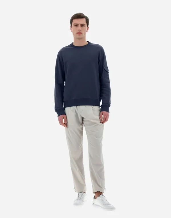 Felpa Resort In Cotton Sweater>Herno New