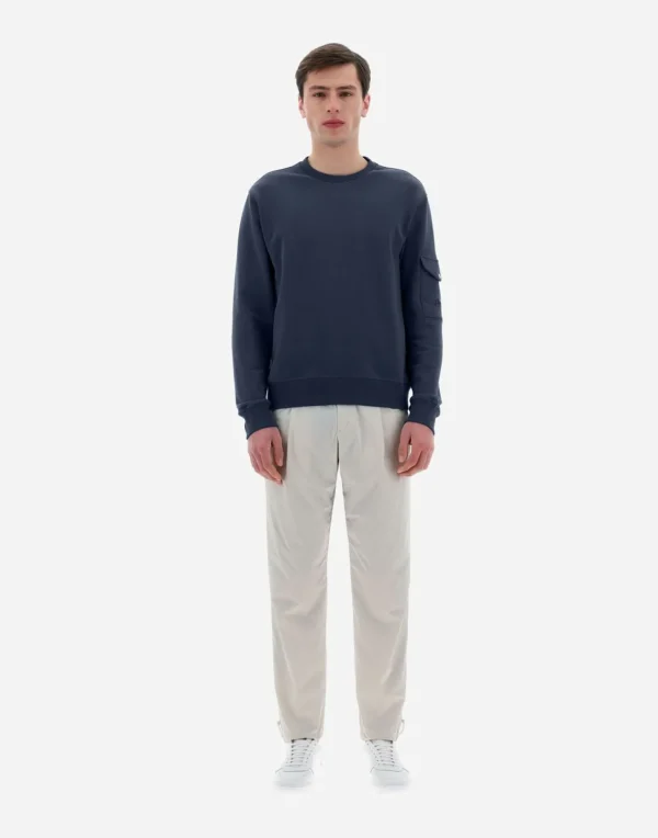 Felpa Resort In Cotton Sweater>Herno New