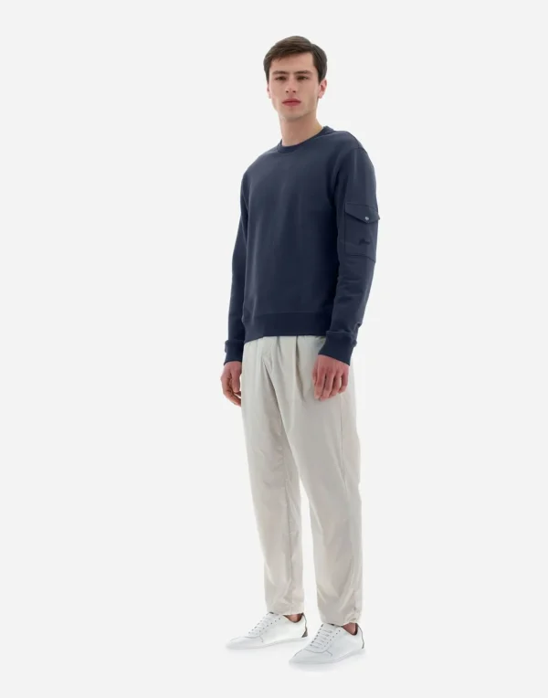 Felpa Resort In Cotton Sweater>Herno New