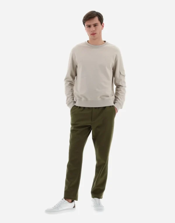 Felpa Resort In Cotton Sweater>Herno Store