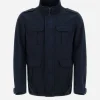 Field Jacket In Cotone E Lino Tinto In Capo>Herno Sale