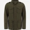 Field Jacket Tigri Lavato>Herno Clearance