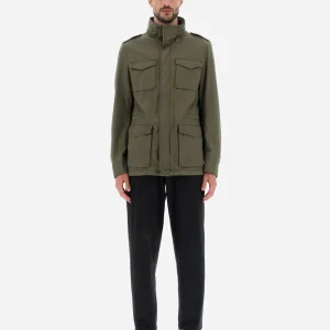 Field Jacket Tigri Lavato>Herno Clearance