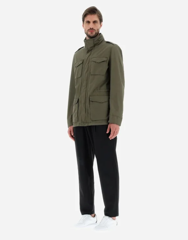 Field Jacket Tigri Lavato>Herno Clearance