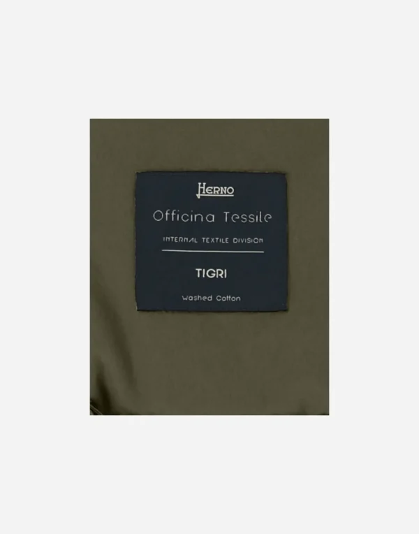 Field Jacket Tigri Lavato>Herno Clearance