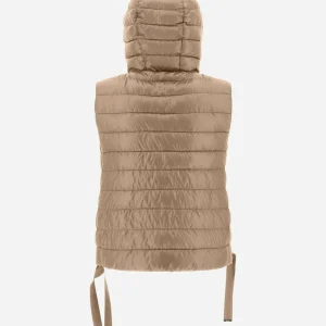 Gilet Con Cappuccio In Nylon Ultralight>Herno Clearance