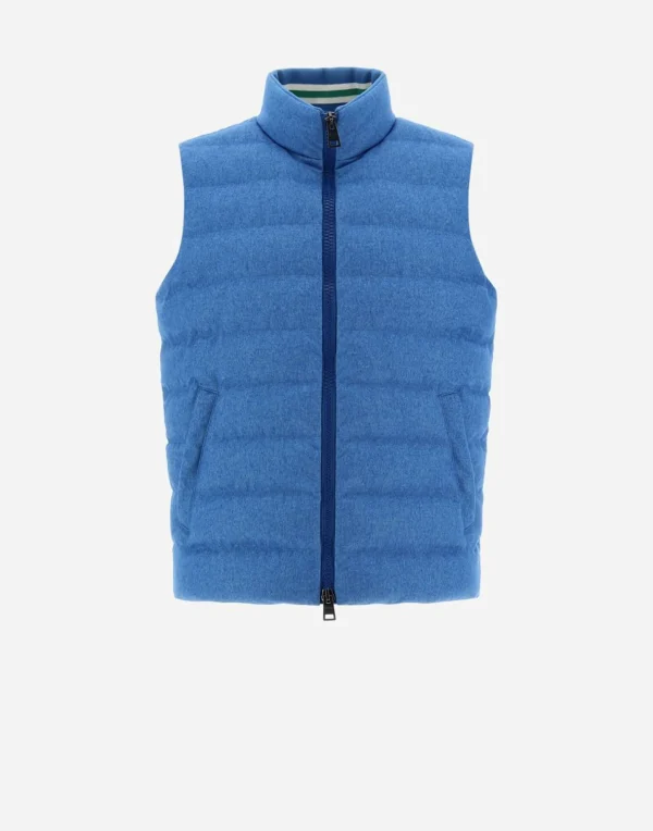 Gilet In Cashmere E Seta>Herno Discount