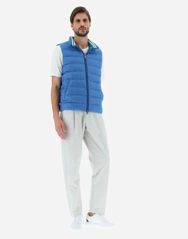 Gilet In Cashmere E Seta>Herno Discount