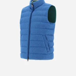 Gilet In Cashmere E Seta>Herno Discount