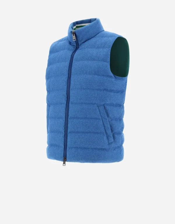 Gilet In Cashmere E Seta>Herno Discount