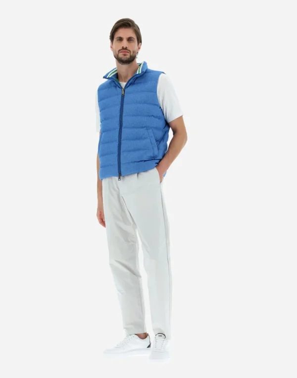 Gilet In Cashmere E Seta>Herno Discount