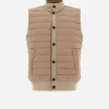 Gilet In Lana Seta E Nuage>Herno Best Sale