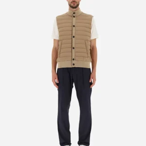 Gilet In Lana Seta E Nuage>Herno Best Sale