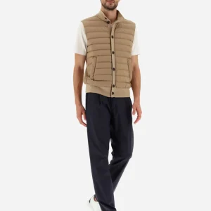 Gilet In Lana Seta E Nuage>Herno Best Sale